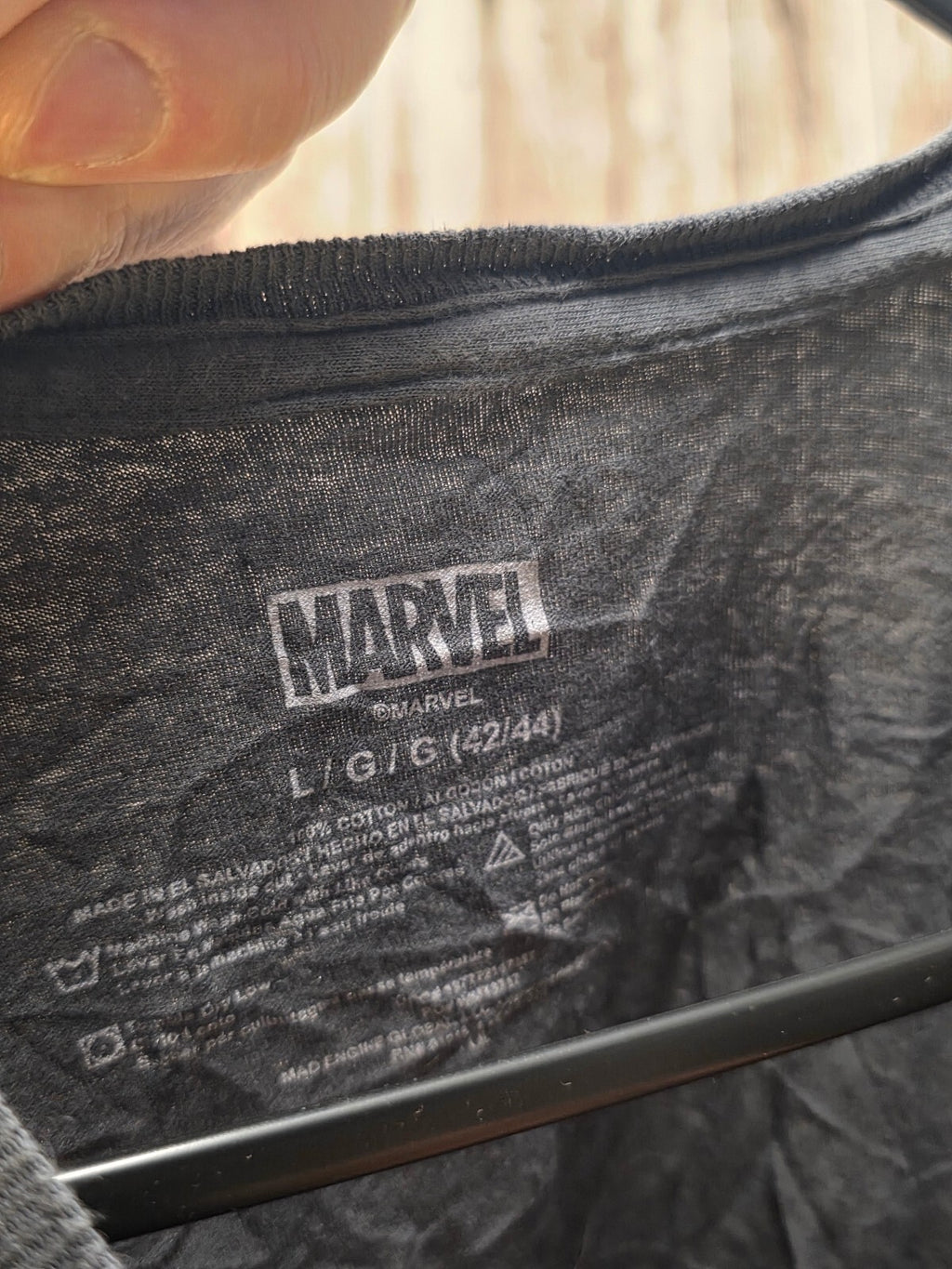 Marvel Deadpool Believe in Yourself T Shirt Grey MX809