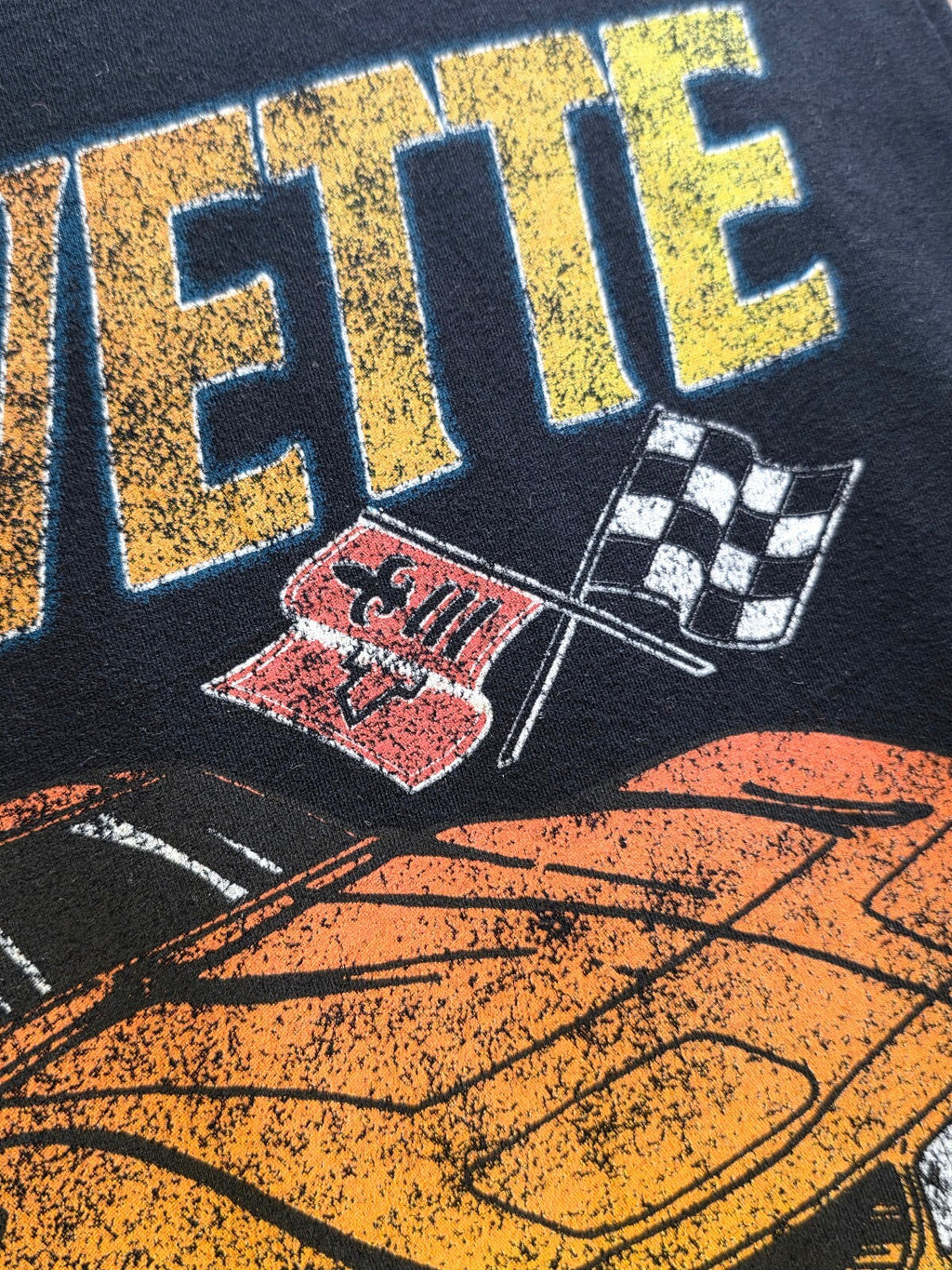 Corvette High Performance Graphic T Shirt Black MX810