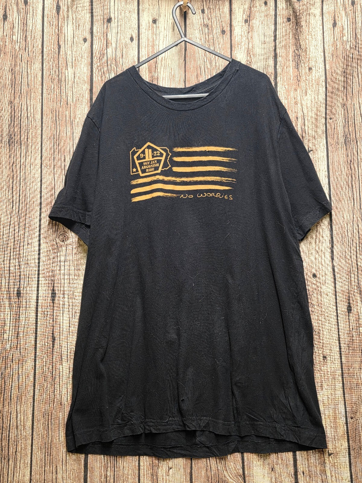 Sgt Jan Argonish Ride Graphic T Shirt Black MX811