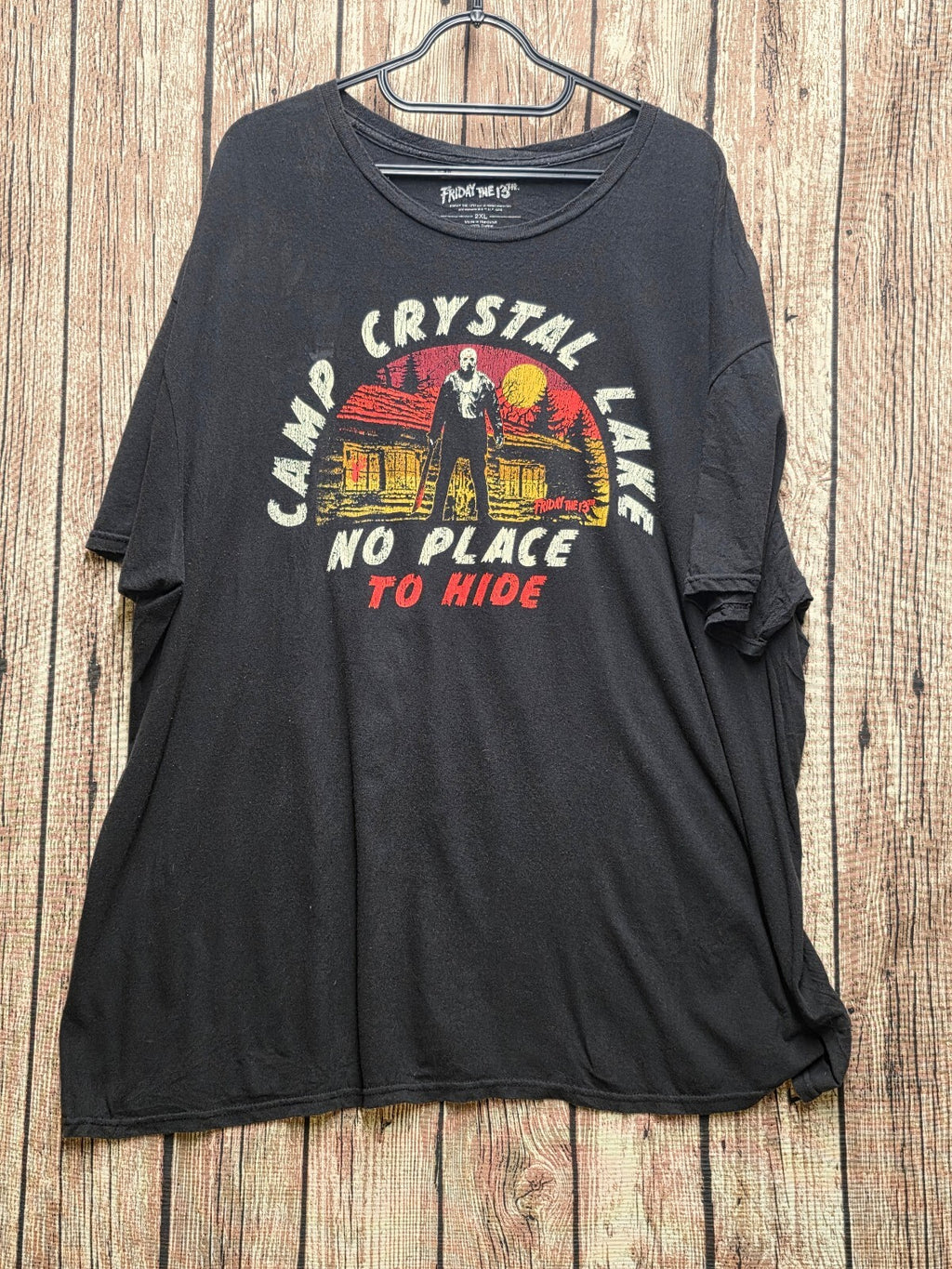 Friday the 13th Camp Crystal Lake T Shirt Black MX812