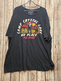 Friday the 13th Camp Crystal Lake T Shirt Black MX812