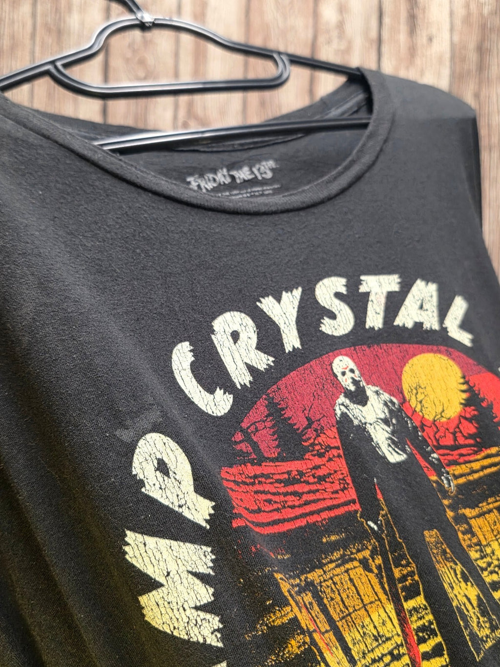 Friday the 13th Camp Crystal Lake T Shirt Black MX812