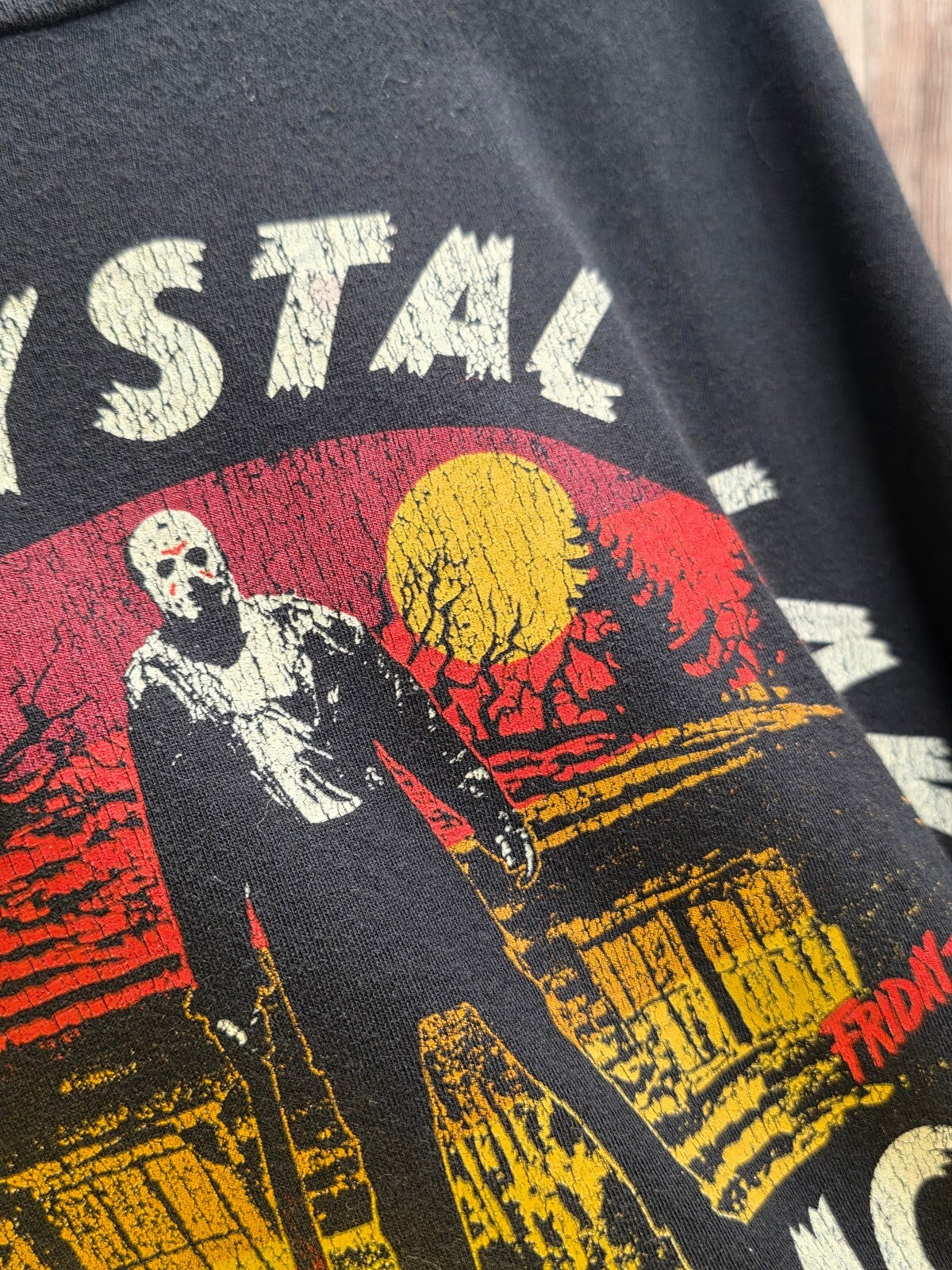 Friday the 13th Camp Crystal Lake T Shirt Black MX812