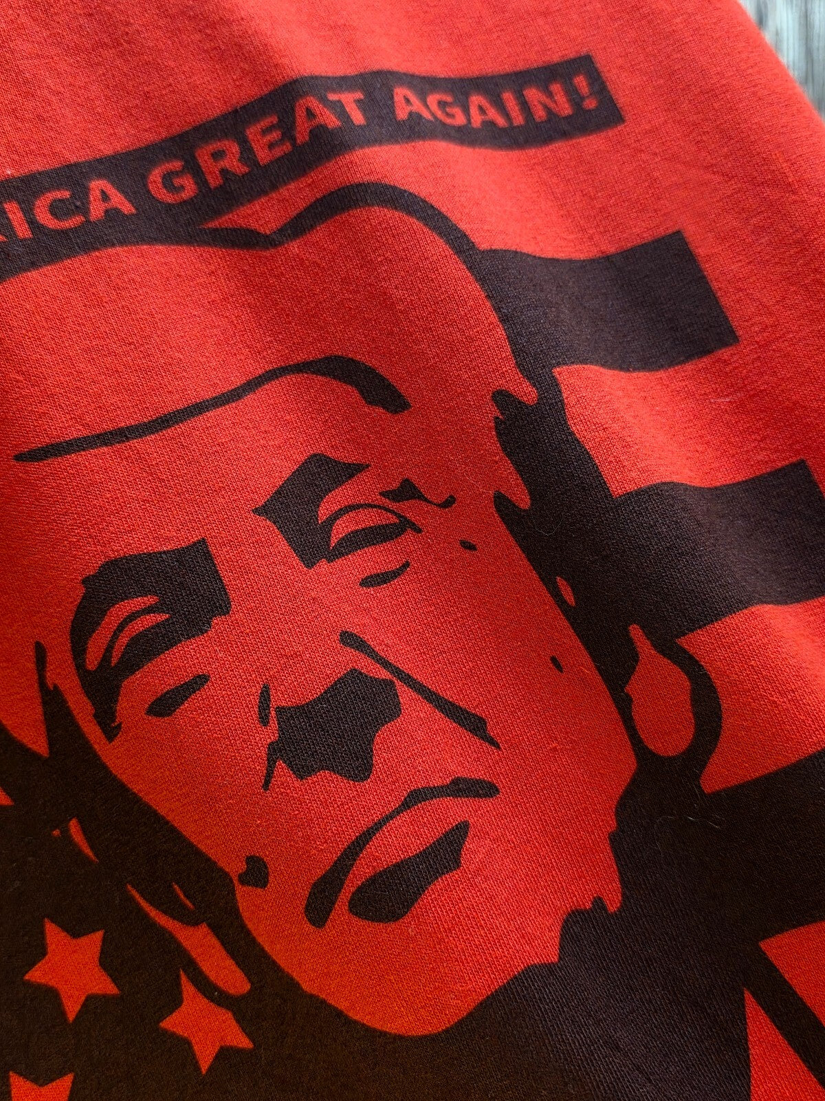 Trump Make America Great Again T Shirt Red MX813
