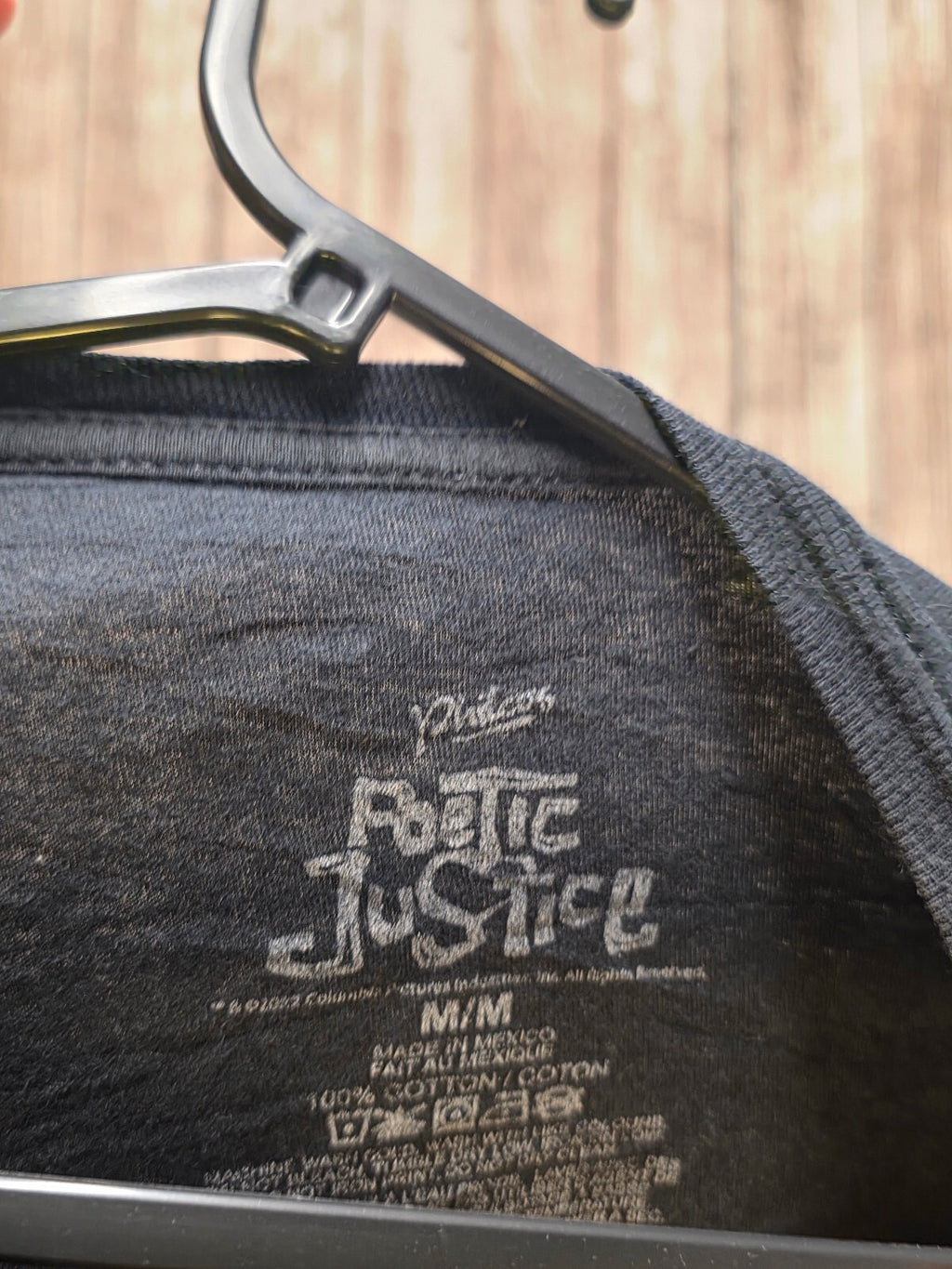 Tupac Poetic Justice Lucky Graphic T Shirt Black MX817