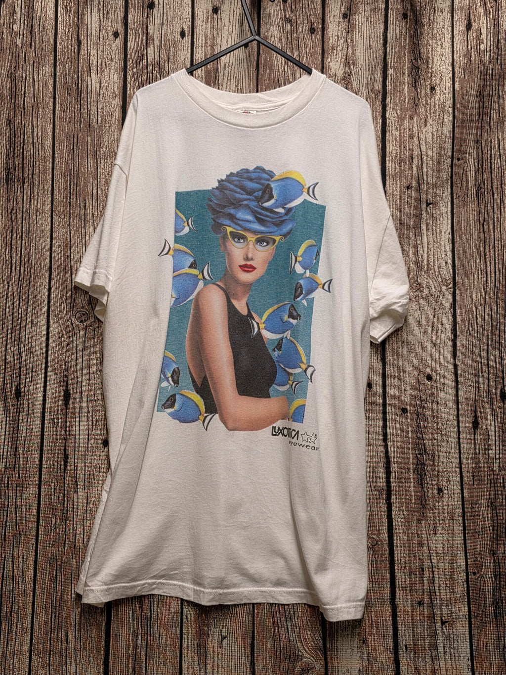 Luxottica Eyewear Graphic T Shirt White MX823