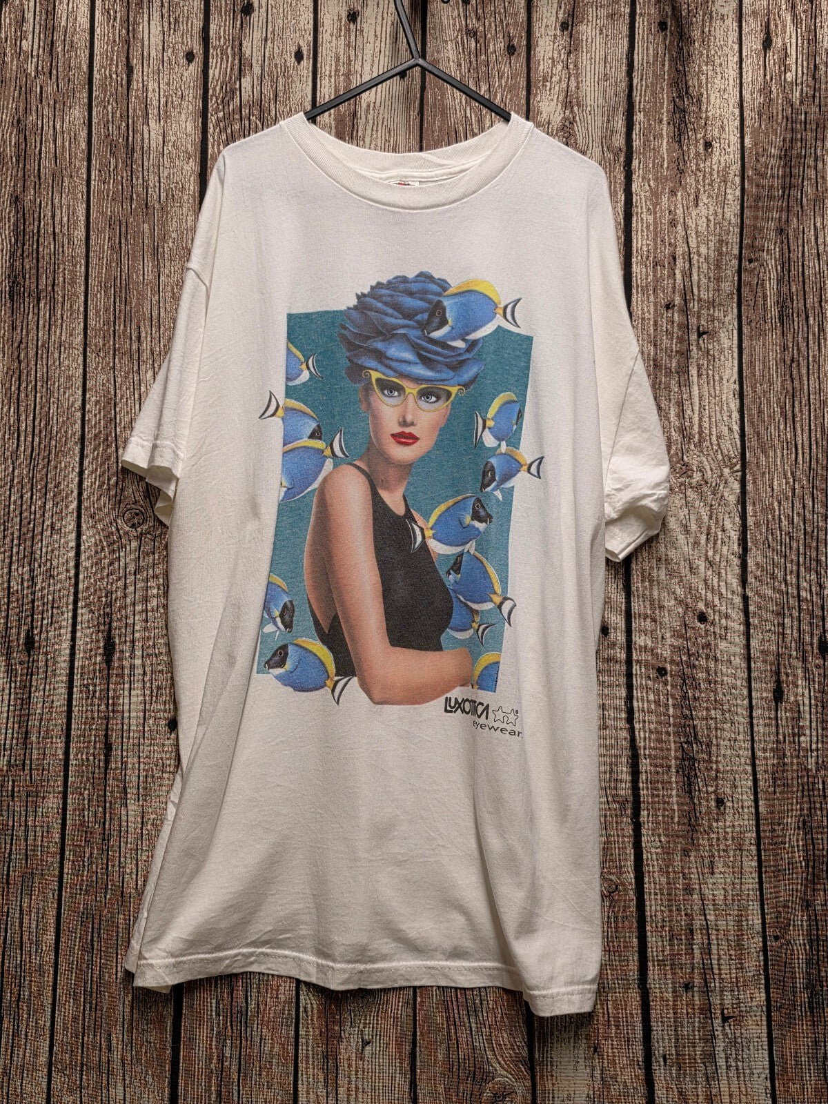 Luxottica Eyewear Graphic T Shirt White MX823