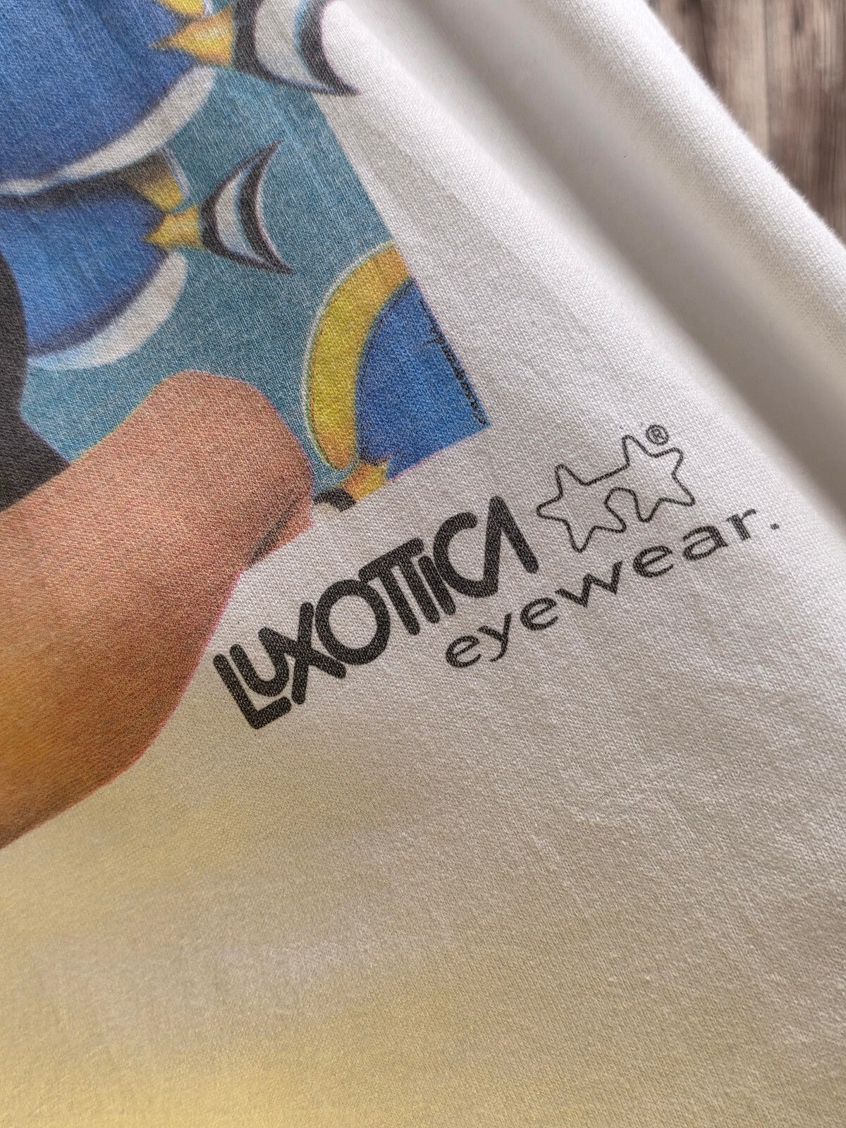 Luxottica Eyewear Graphic T Shirt White MX823