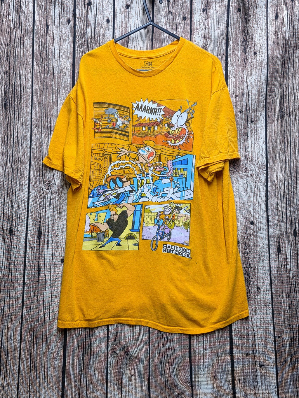 Cartoon Network Graphic T Shirt Yellow MX824