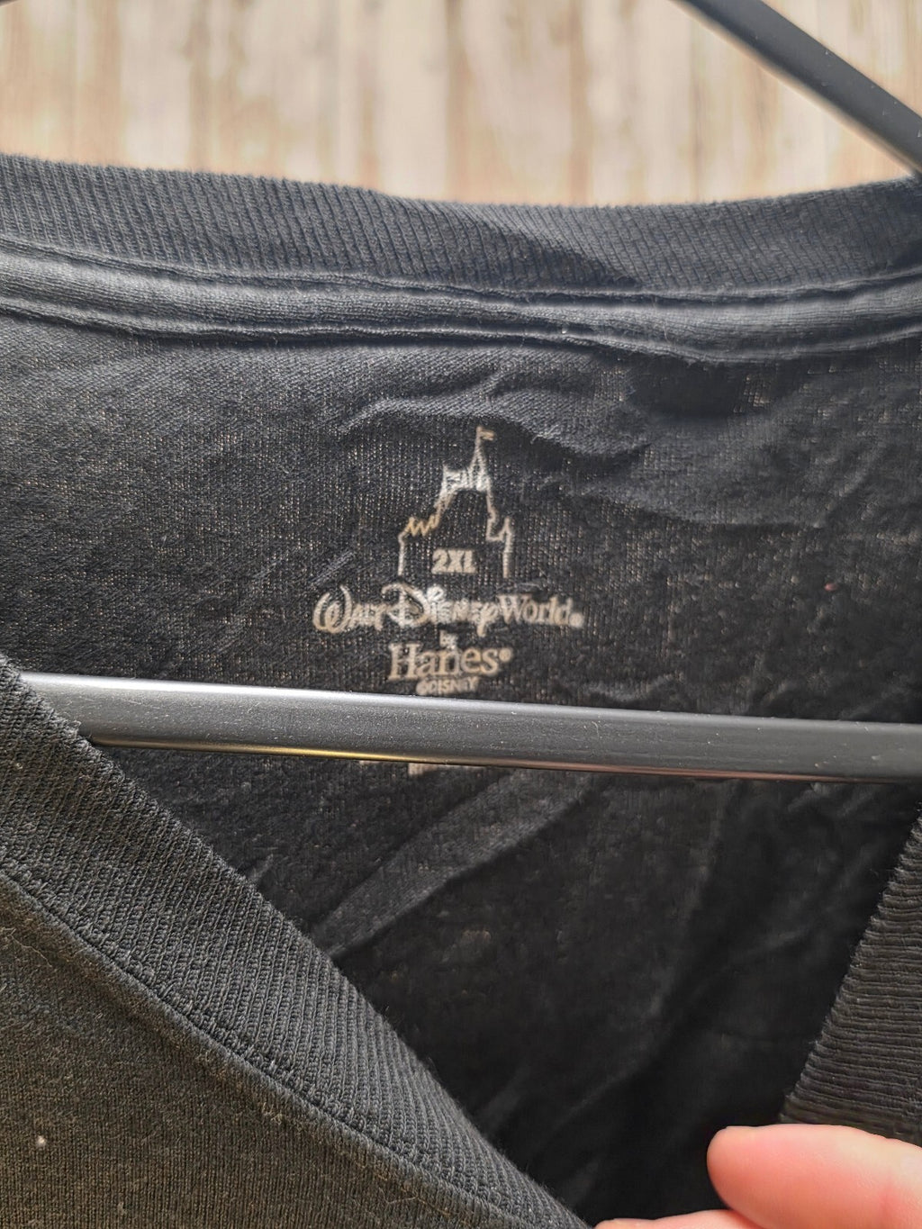 Walt Disney World 2011 Mickey Graphic T Shirt Black MX835