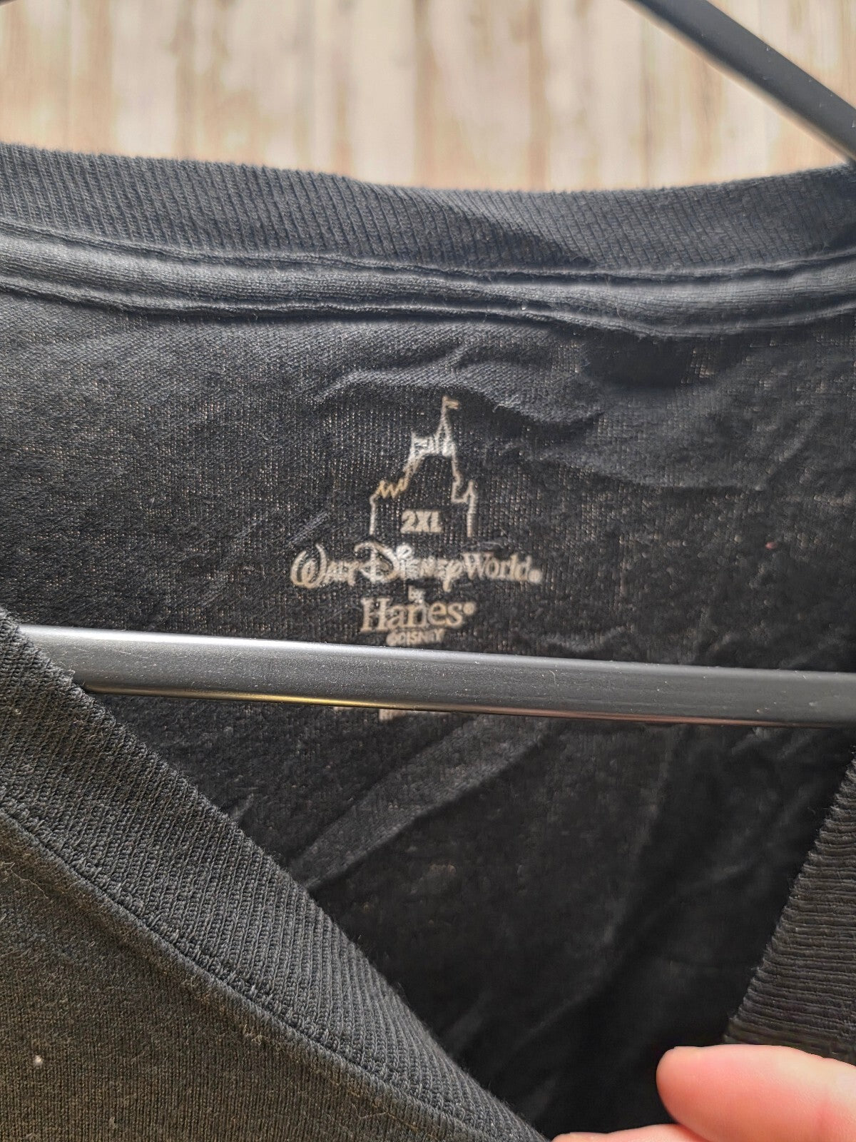 Walt Disney World 2011 Mickey Graphic T Shirt Black MX835