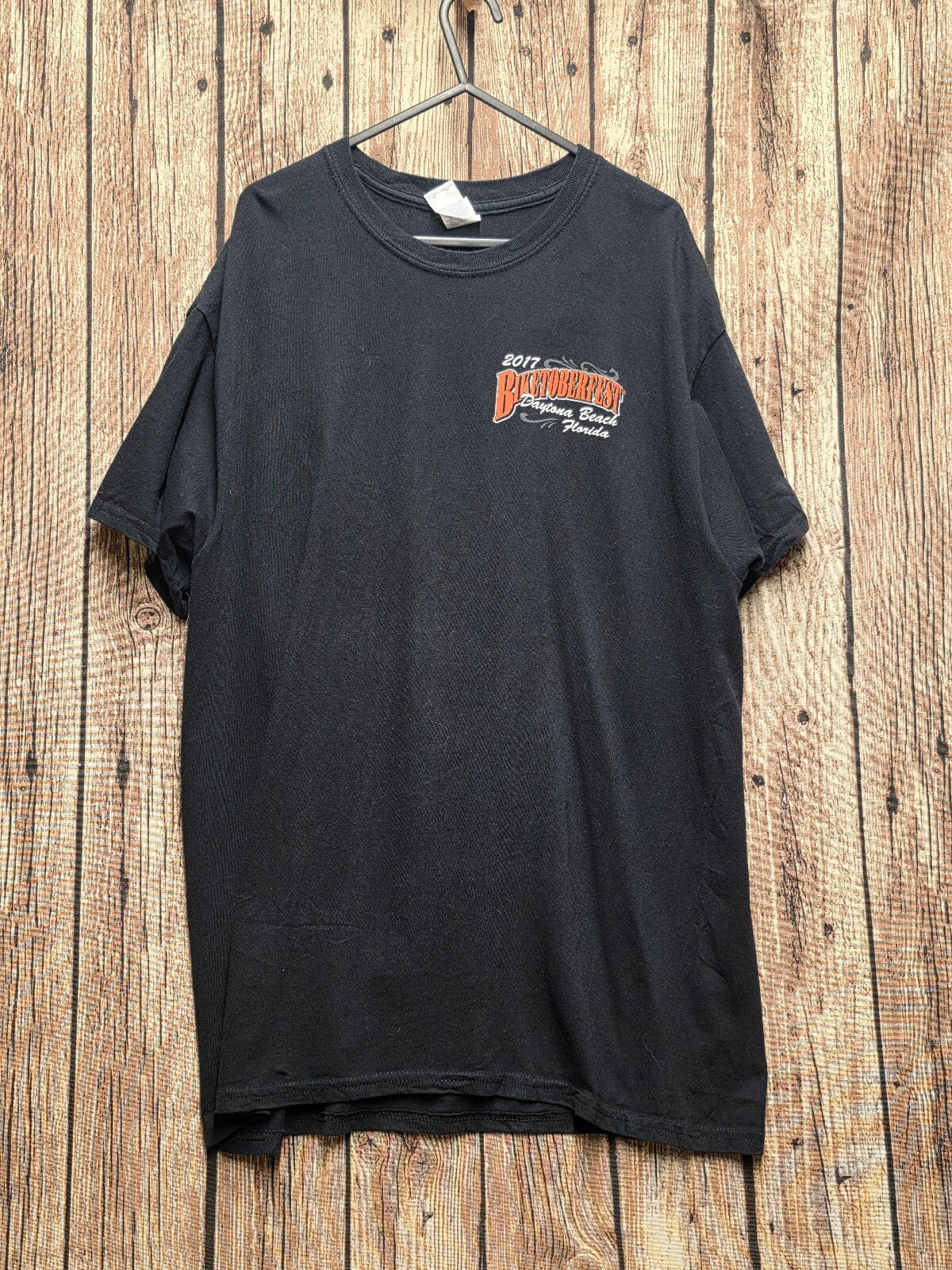 Biketoberfest Daytona Beach 2017 Graphic T Shirt Black MX840