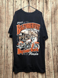 Biketoberfest Daytona Beach 2017 Graphic T Shirt Black MX840