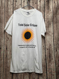 Total Solar Eclipse Dayville Oregon Graphic T Shirt White MX843
