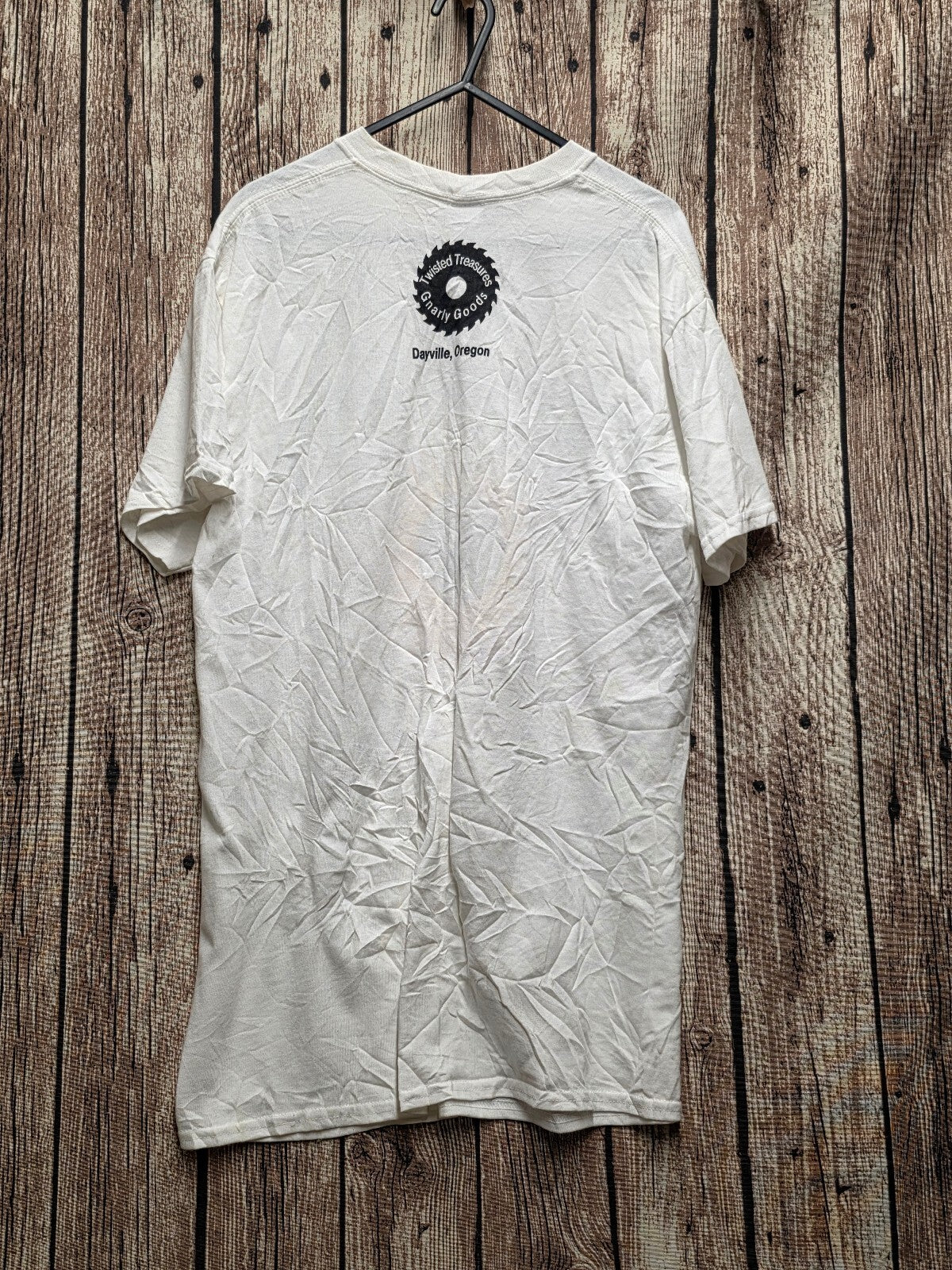 Total Solar Eclipse Dayville Oregon Graphic T Shirt White MX843