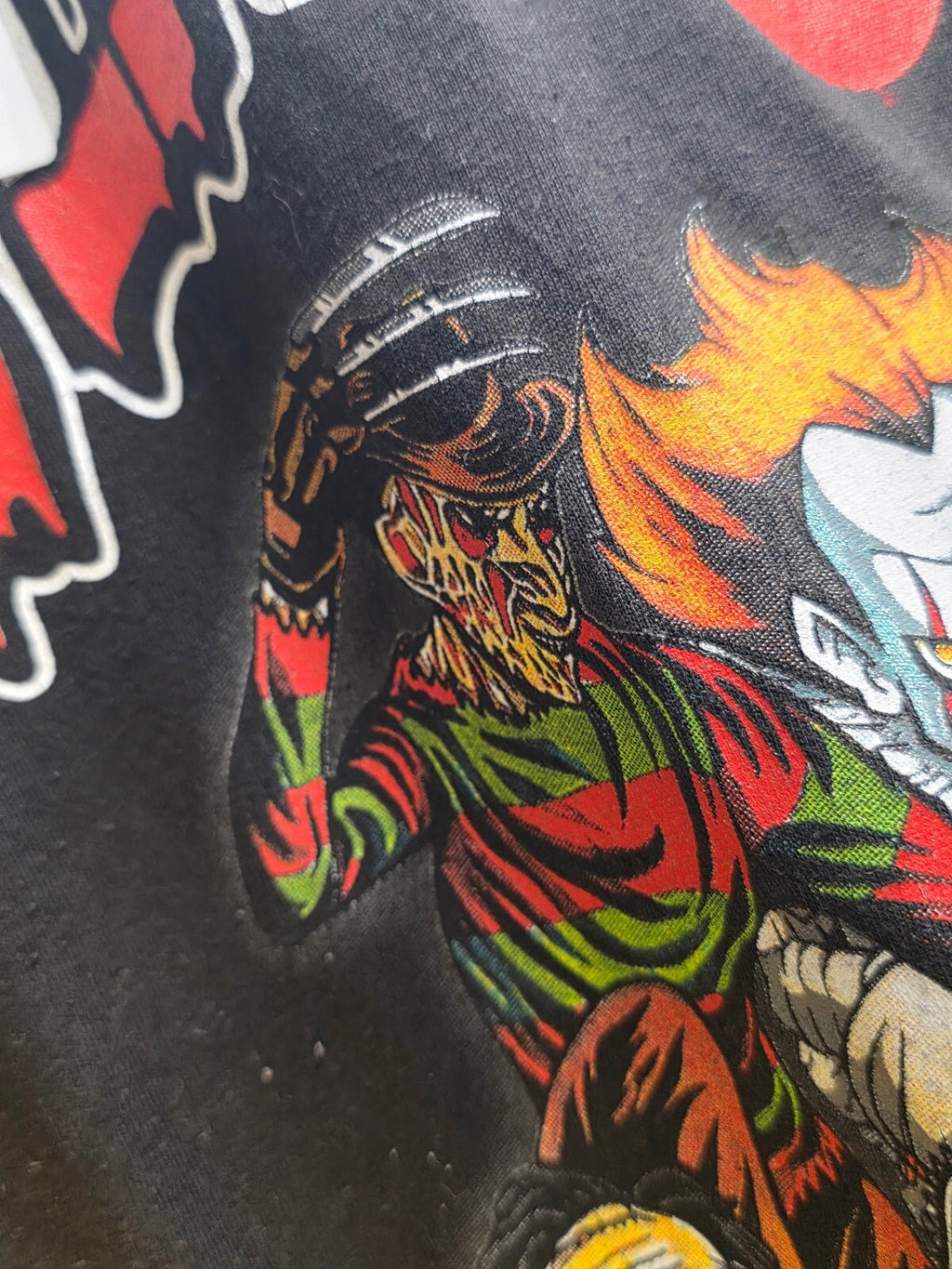 Slashers Horror Graphic T Shirt Black MX844