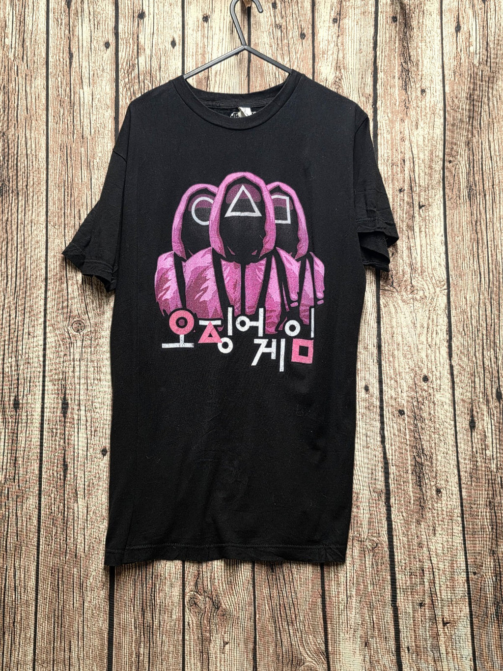 Squid Game Guard T Shirt Black MX848