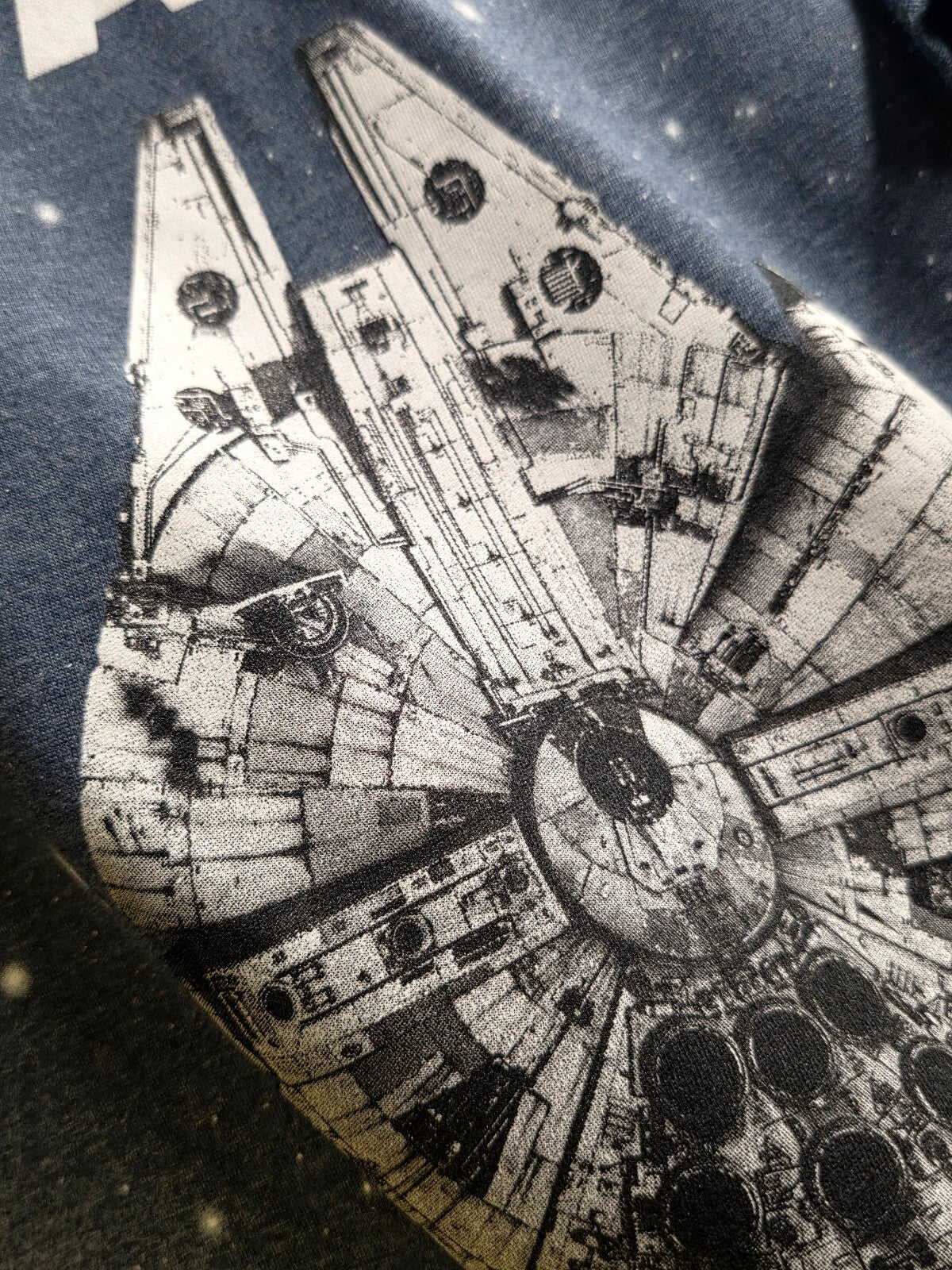 Star Wars Millennium Falcon T Shirt Blue MX850