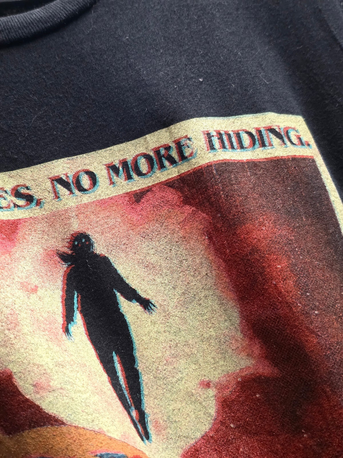 Stranger Things Dear Billy Poster Graphic T Shirt Black MX866
