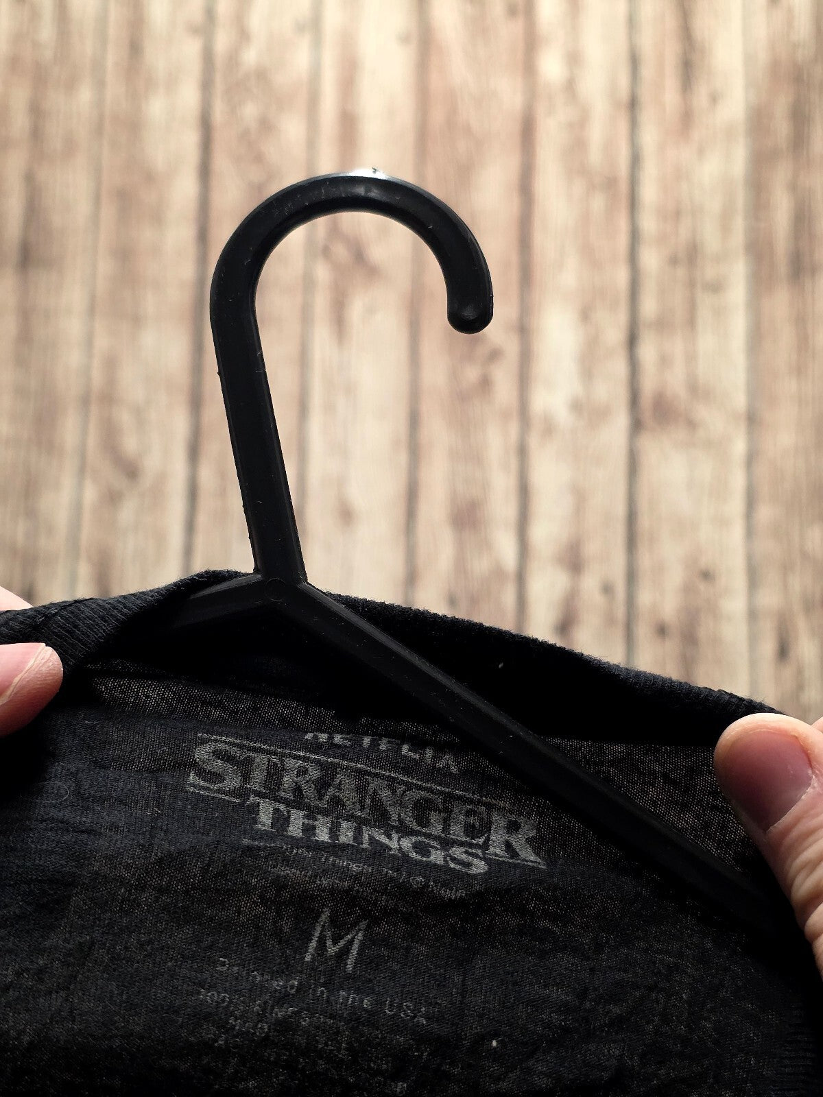 Stranger Things Dear Billy Poster Graphic T Shirt Black MX866