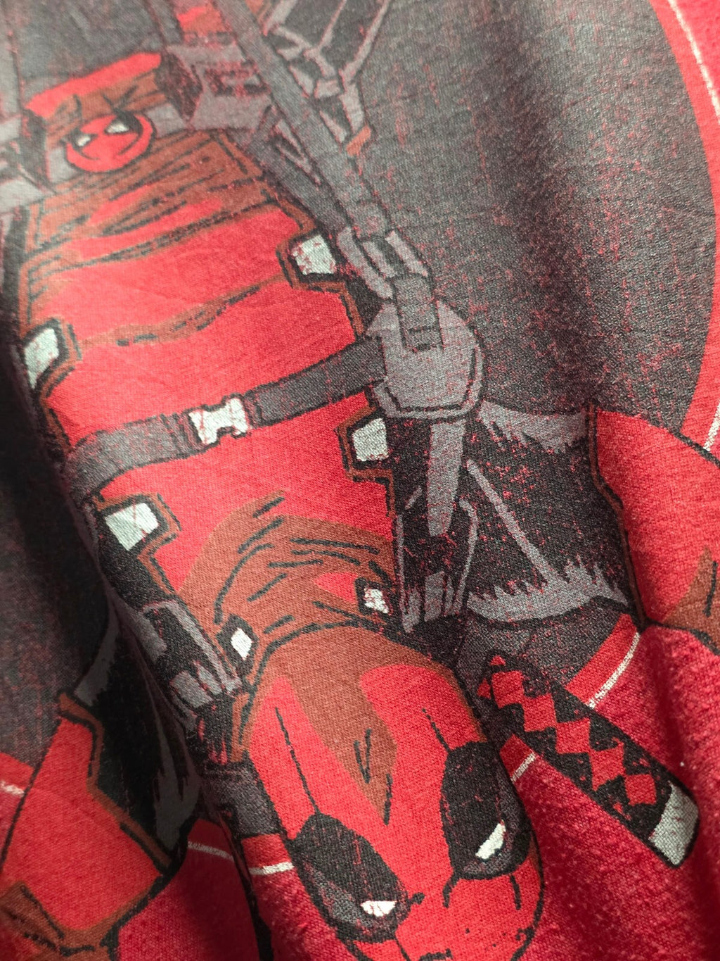 Marvel Deadpool Tacos Graphic T Shirt Red MX867