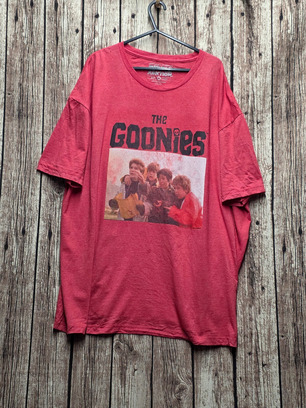 The Goonies Movie Graphic T Shirt Red MX887