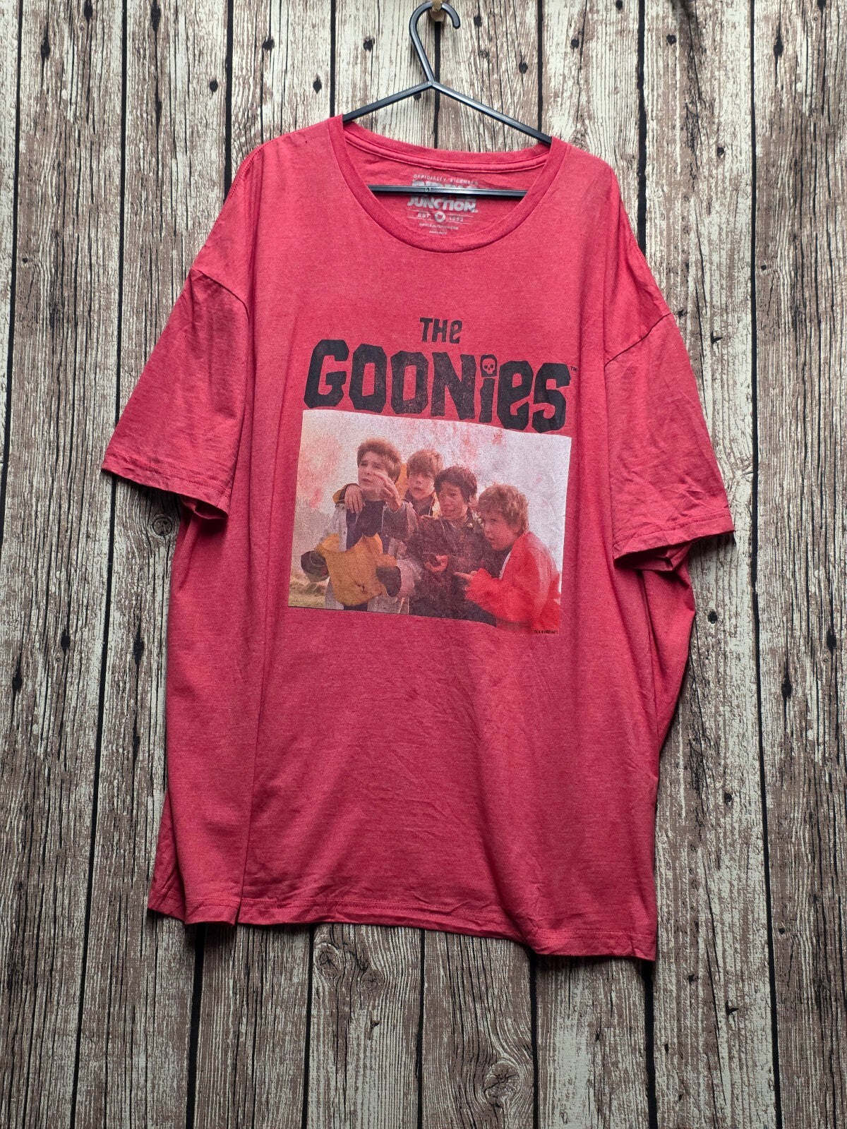 The Goonies Movie Graphic T Shirt Red MX887