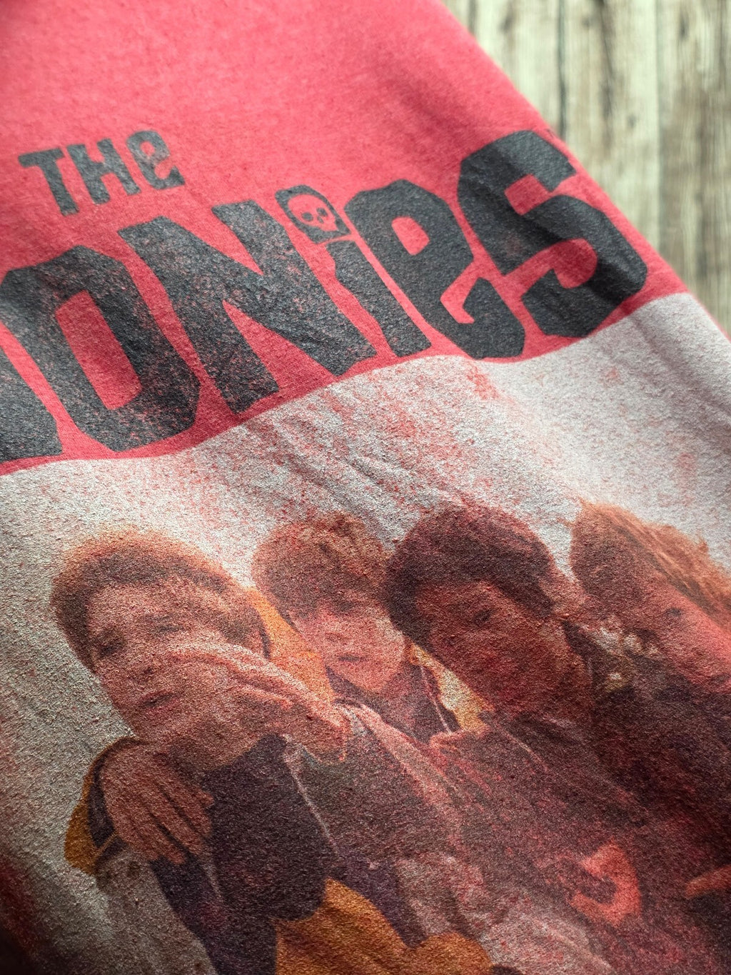 The Goonies Movie Graphic T Shirt Red MX887