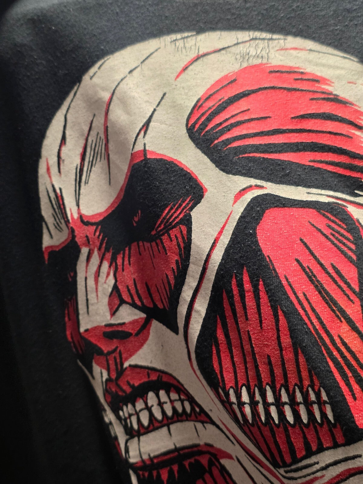Attack on Titan Colossal Titan Graphic T Shirt Black MX889