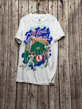 1990s St Louis Cardinals Baseball Graphic T Shirt White Size Medium MX891