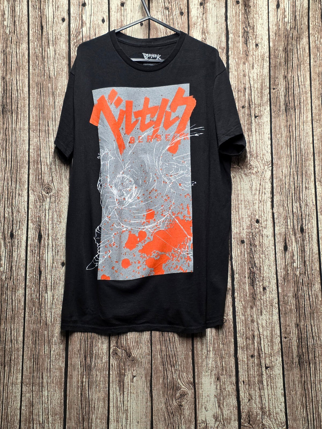 Berserk Anime T-Shirt Black M