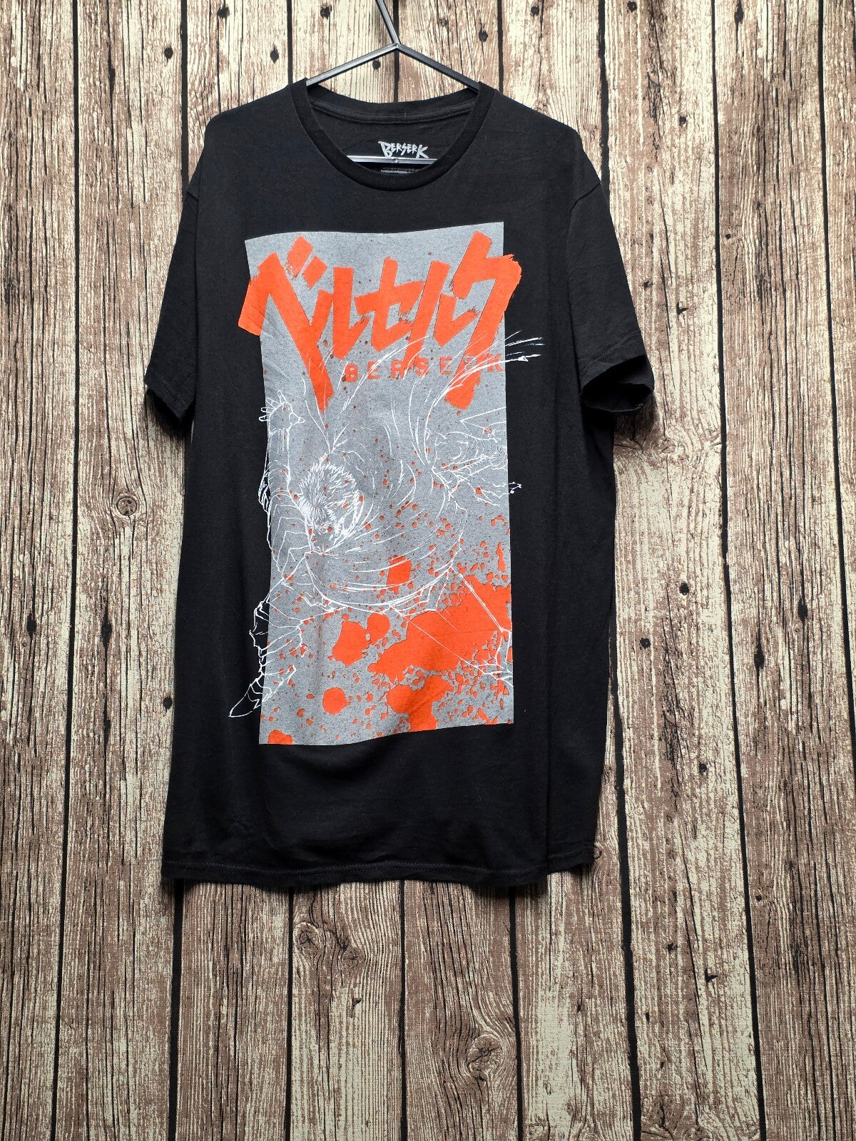 Berserk Anime T-Shirt Black M