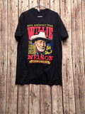 Willie Nelson 90th Birthday Tour T Shirt Black MX900