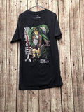 Attack on Titan Levi Graphic T Shirt Black MX896