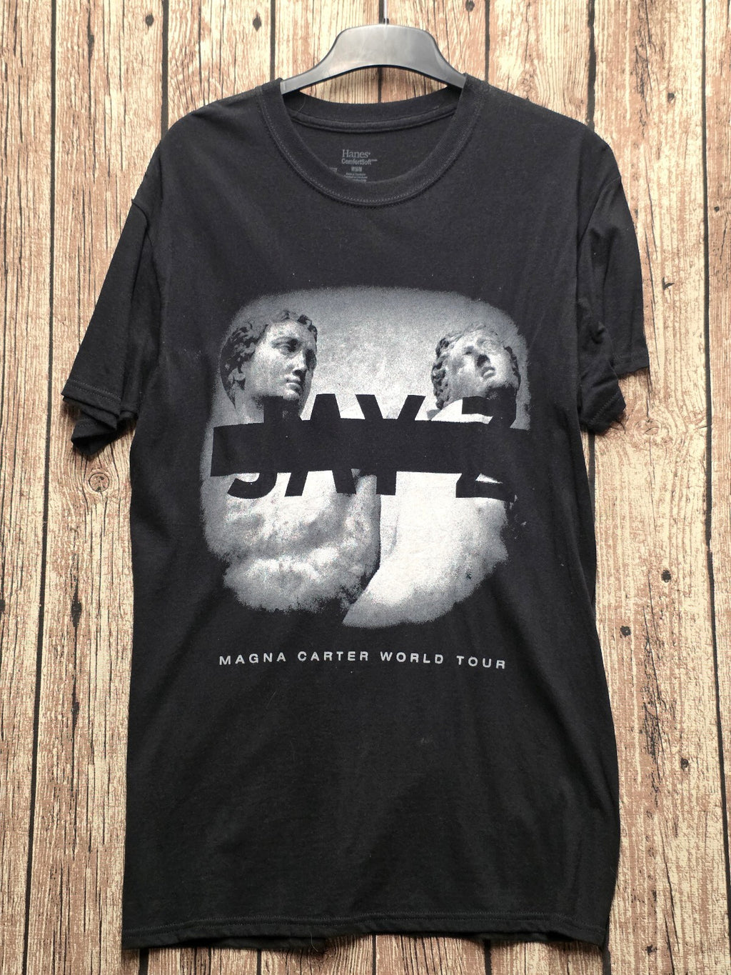 Jay Z Magna Carter World Tour T Shirt Black BSCL19