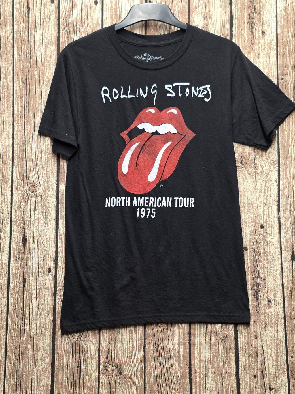 Rolling Stones North American Tour T Shirt Black BSCL29