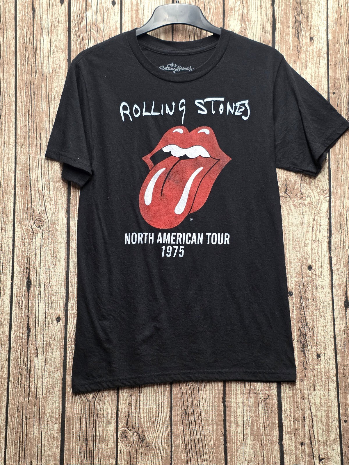 Rolling Stones North American Tour T Shirt Black BSCL29