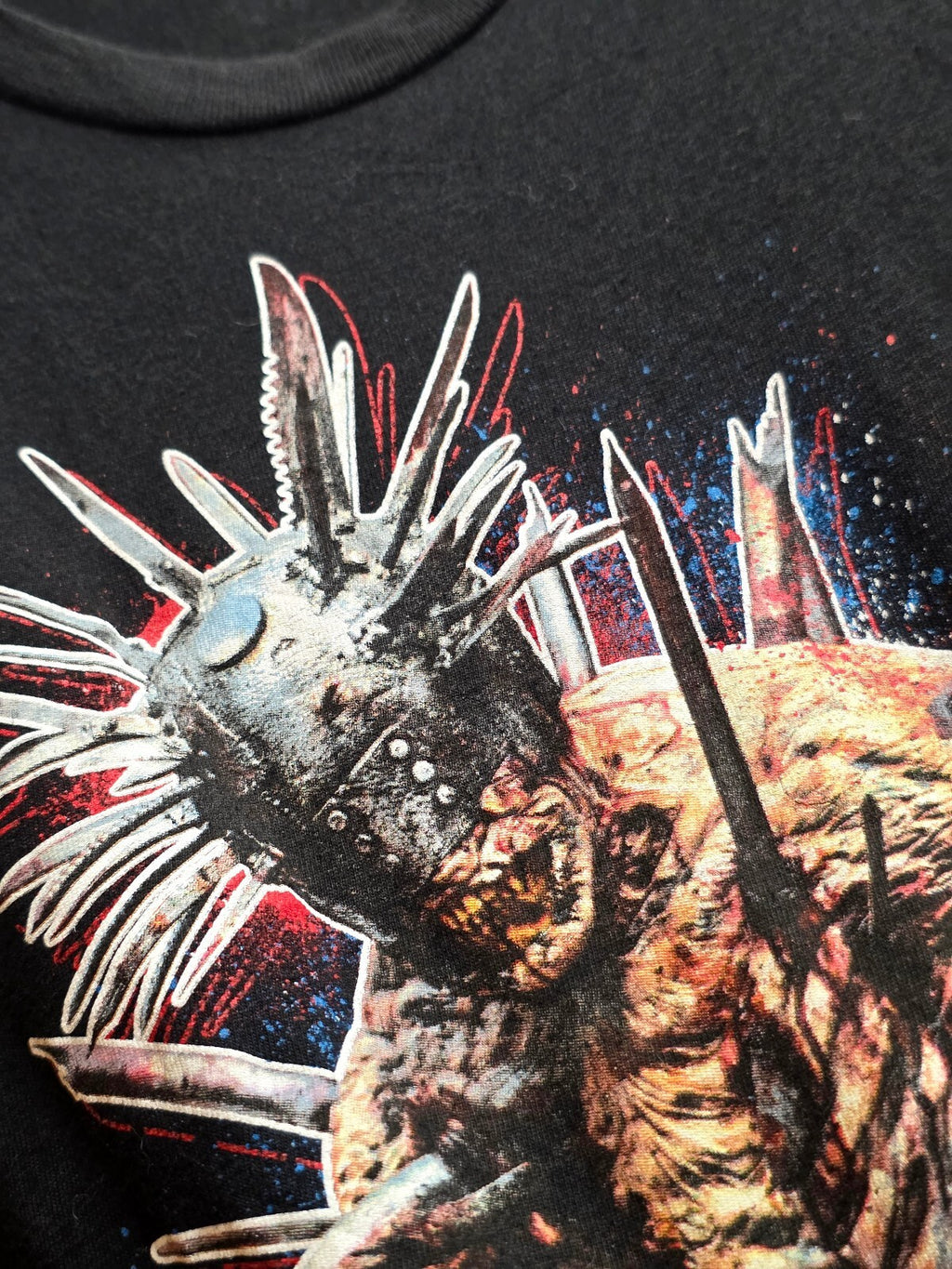Spike Walker Graphic T Shirt Black Size M BSCL36