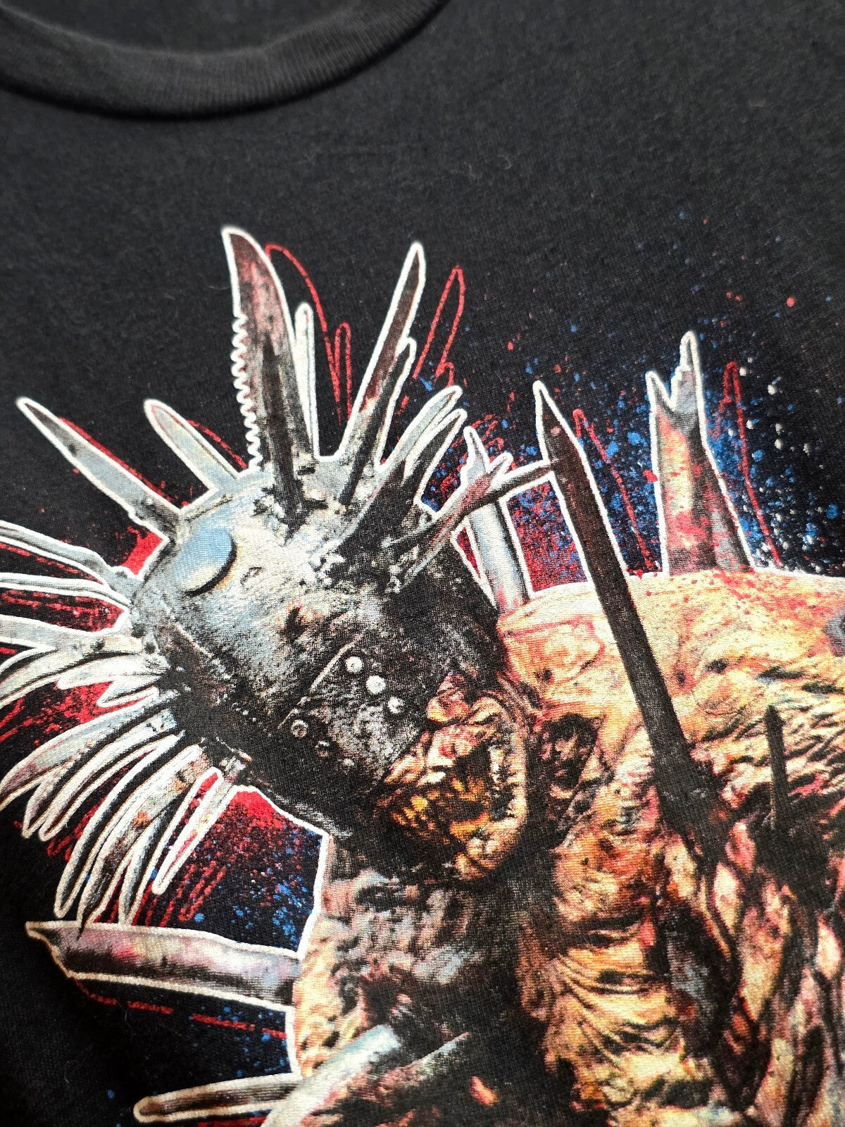 Spike Walker Graphic T Shirt Black Size M BSCL36