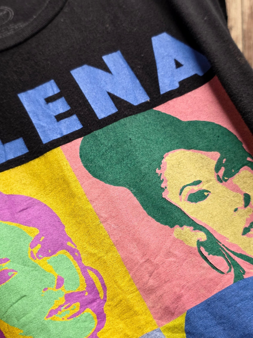 Selena Graphic T Shirt Black BSCL41