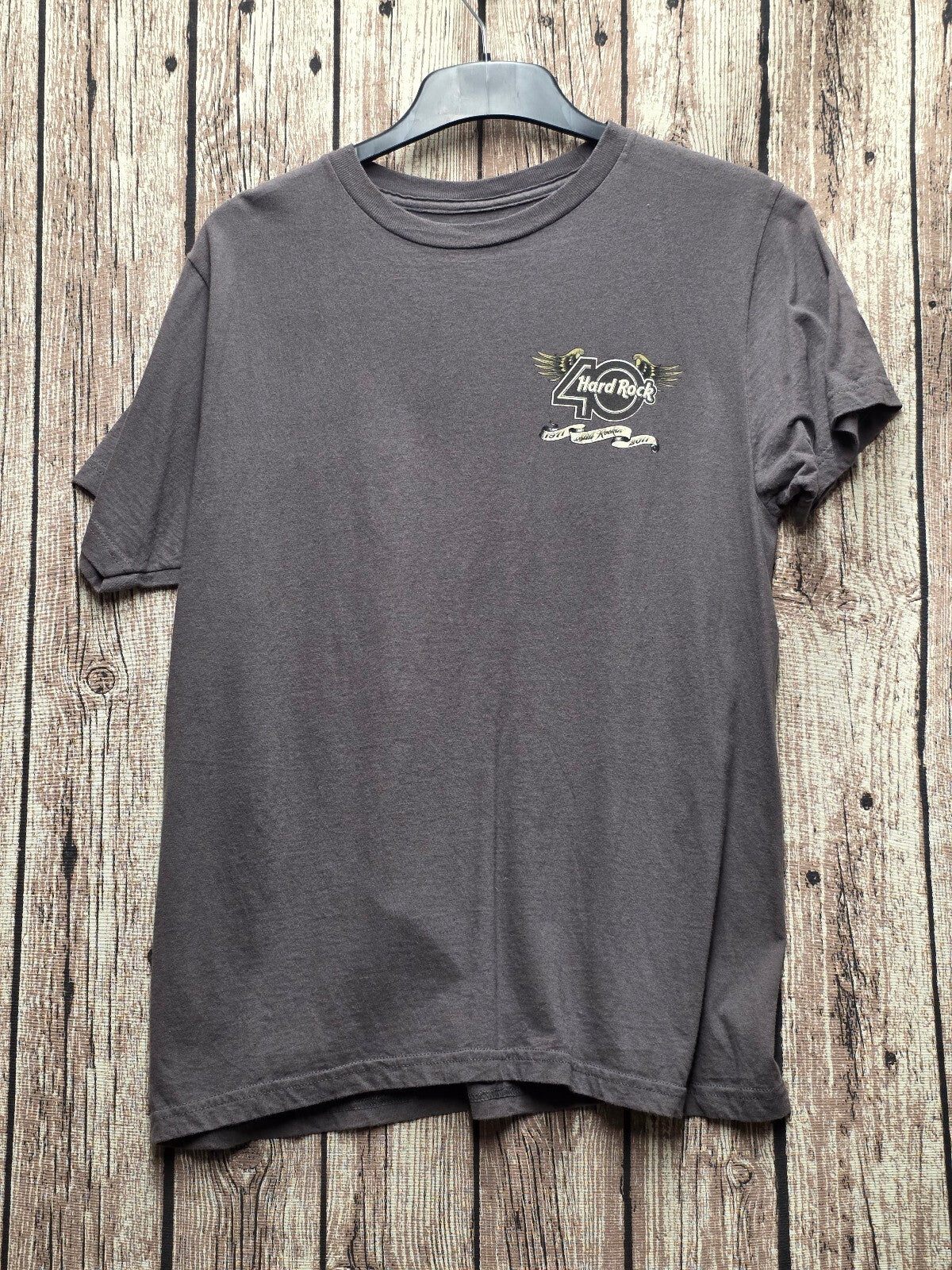 Hard Rock 30th Anniversary Las Vegas T Shirt Grey BSCL44
