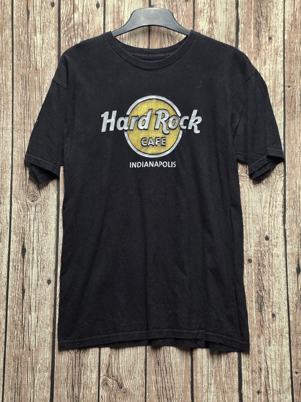 Hard Rock Cafe Indianapolis T Shirt Black BSC L49