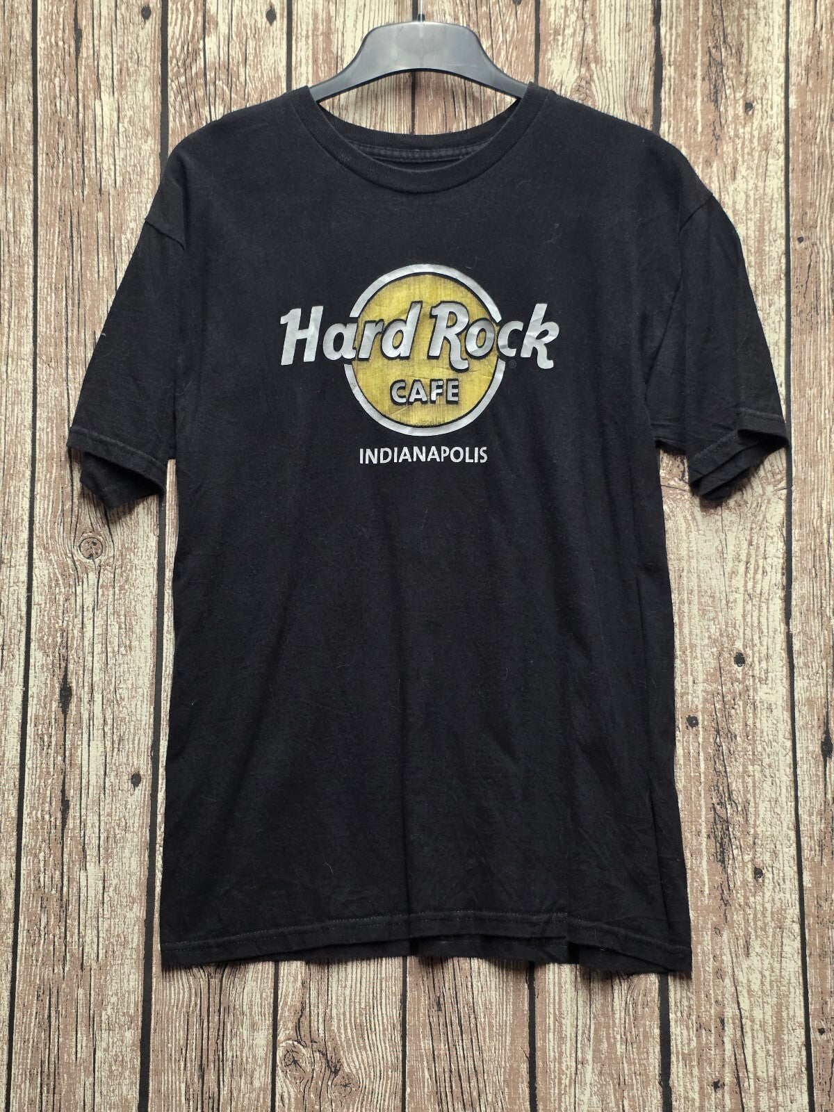 Hard Rock Cafe Indianapolis T Shirt Black BSC L49
