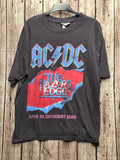 AC DC The Razors Edge Tour T Shirt Black BSC L54