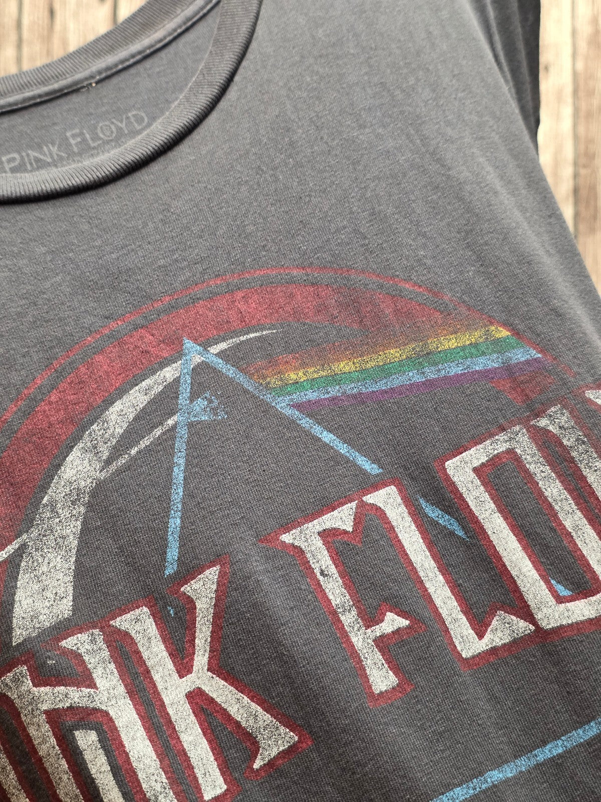 Pink Floyd Graphic T Shirt Charcoal BSC L56