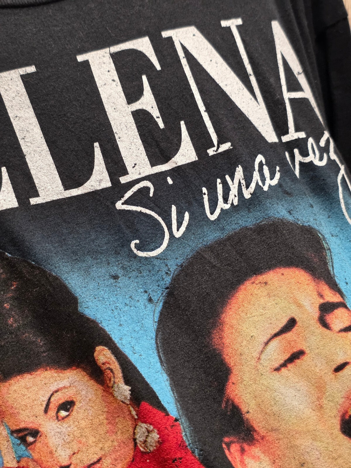 Selena Si Una Vez Graphic T Shirt Black 2XL BSC L61