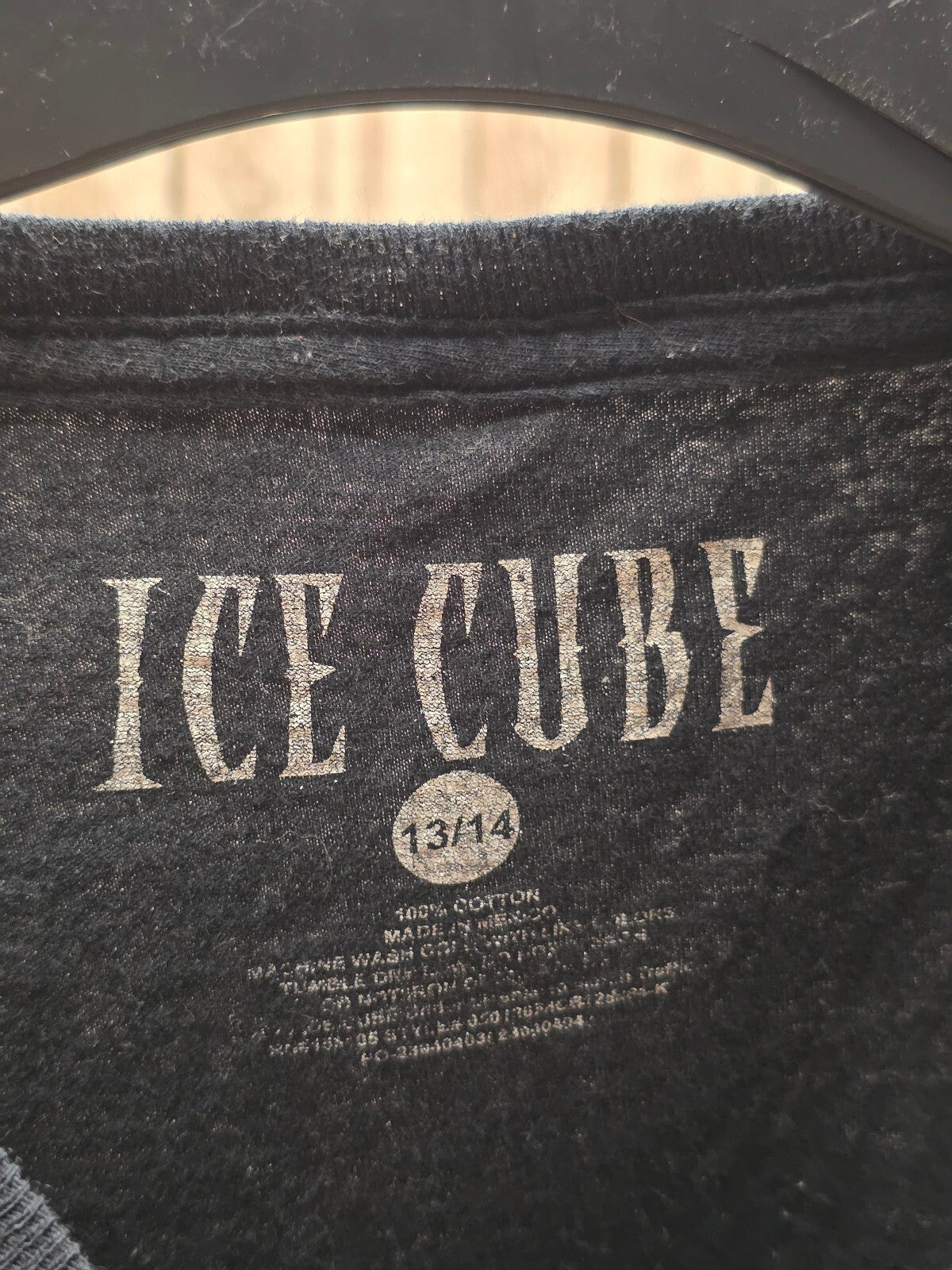 Ice Cube Graphic T Shirt Black 13 14 BSC L63