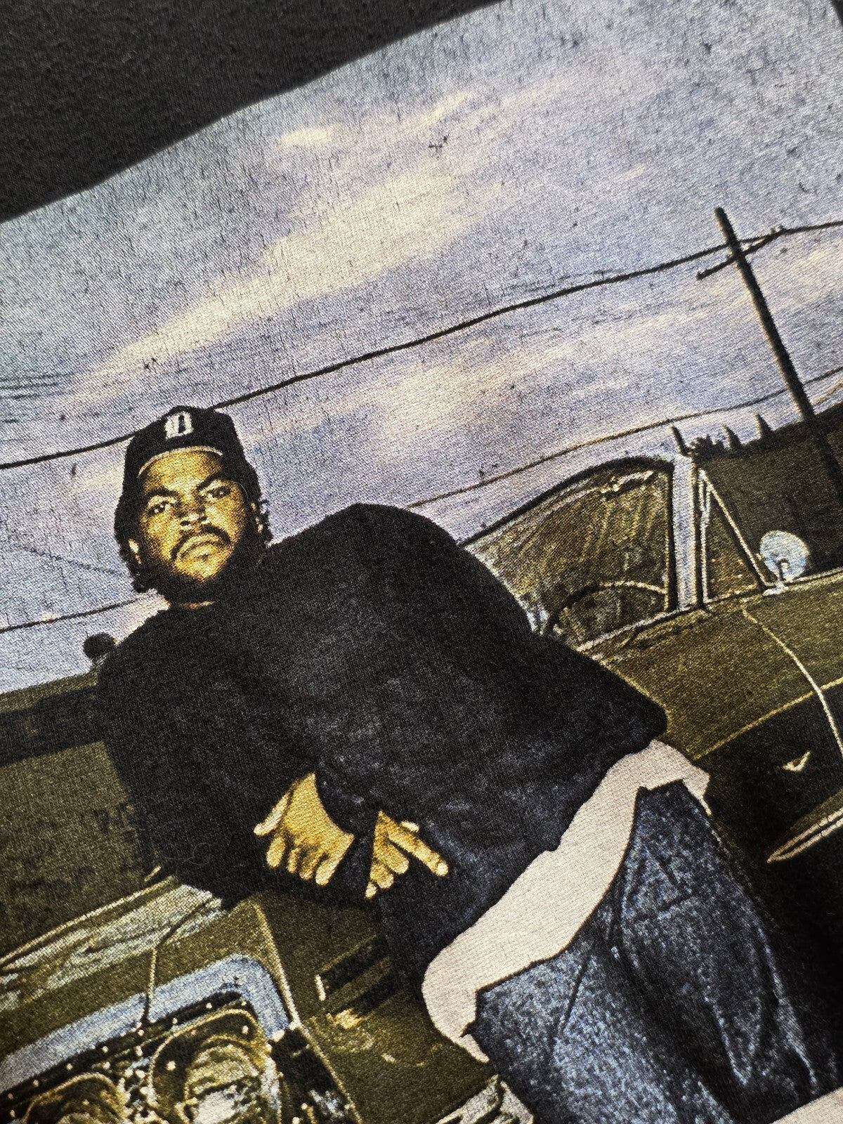 Ice Cube Graphic T Shirt Black BSC L66