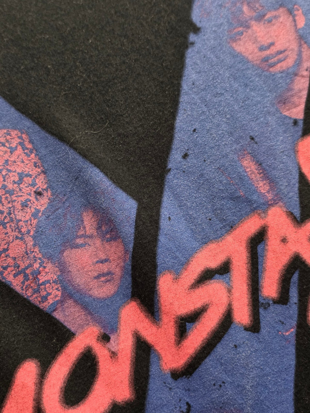 Monsta X Graphic T Shirt Black BSC L67