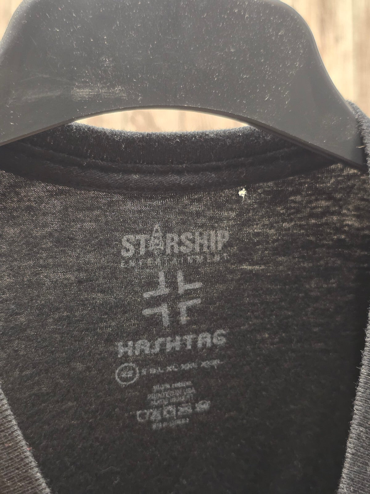 Monsta X Graphic T Shirt Black BSC L67